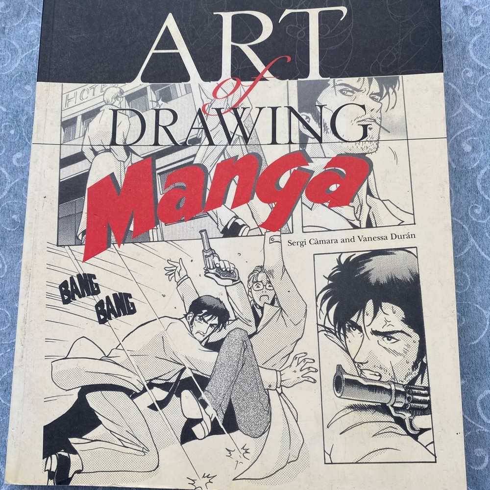 The art of drawing manga book